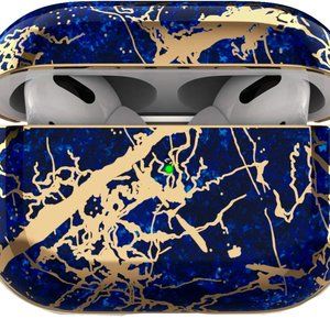 Electroplating  Blue & Gold Airpods Pro Case.